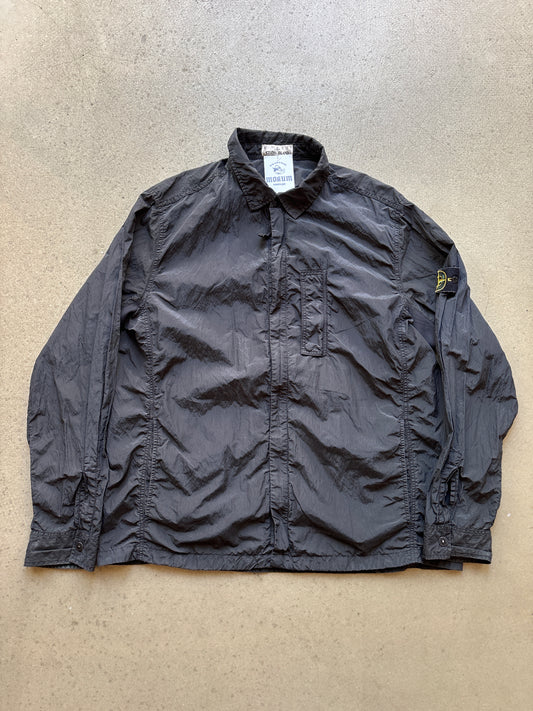 Stone Island Nylon Windbreaker Black 3XL