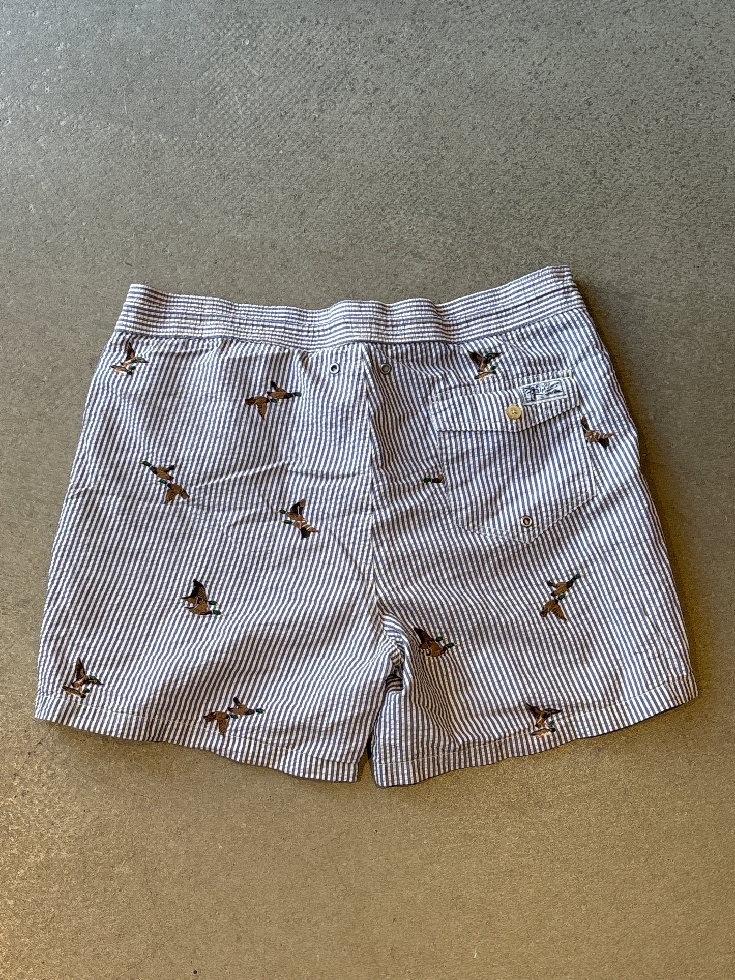 Polo Ralph Lauren Duck Swimming Shorts White M