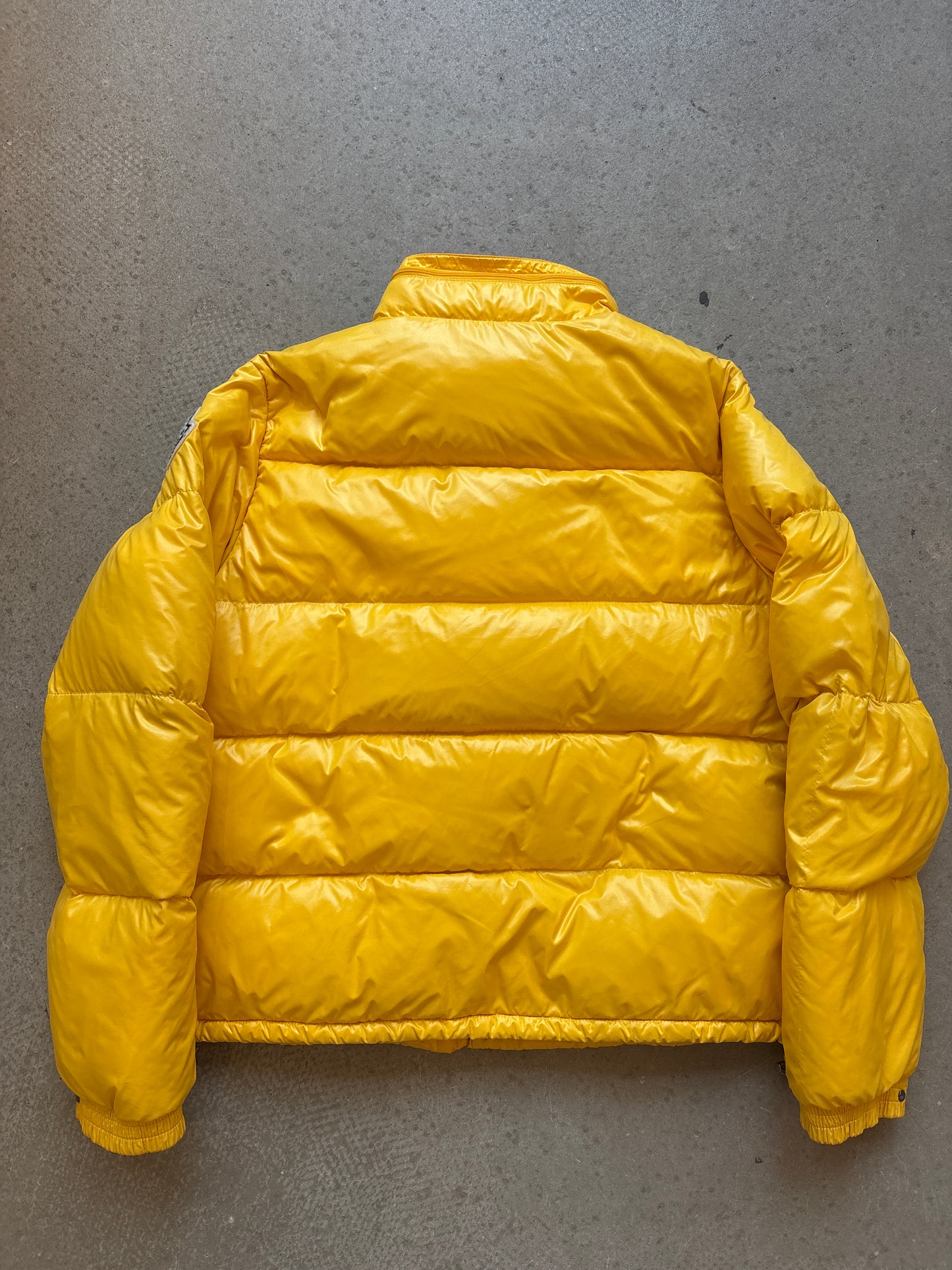 Moncler Puffer Jacket Yellow M