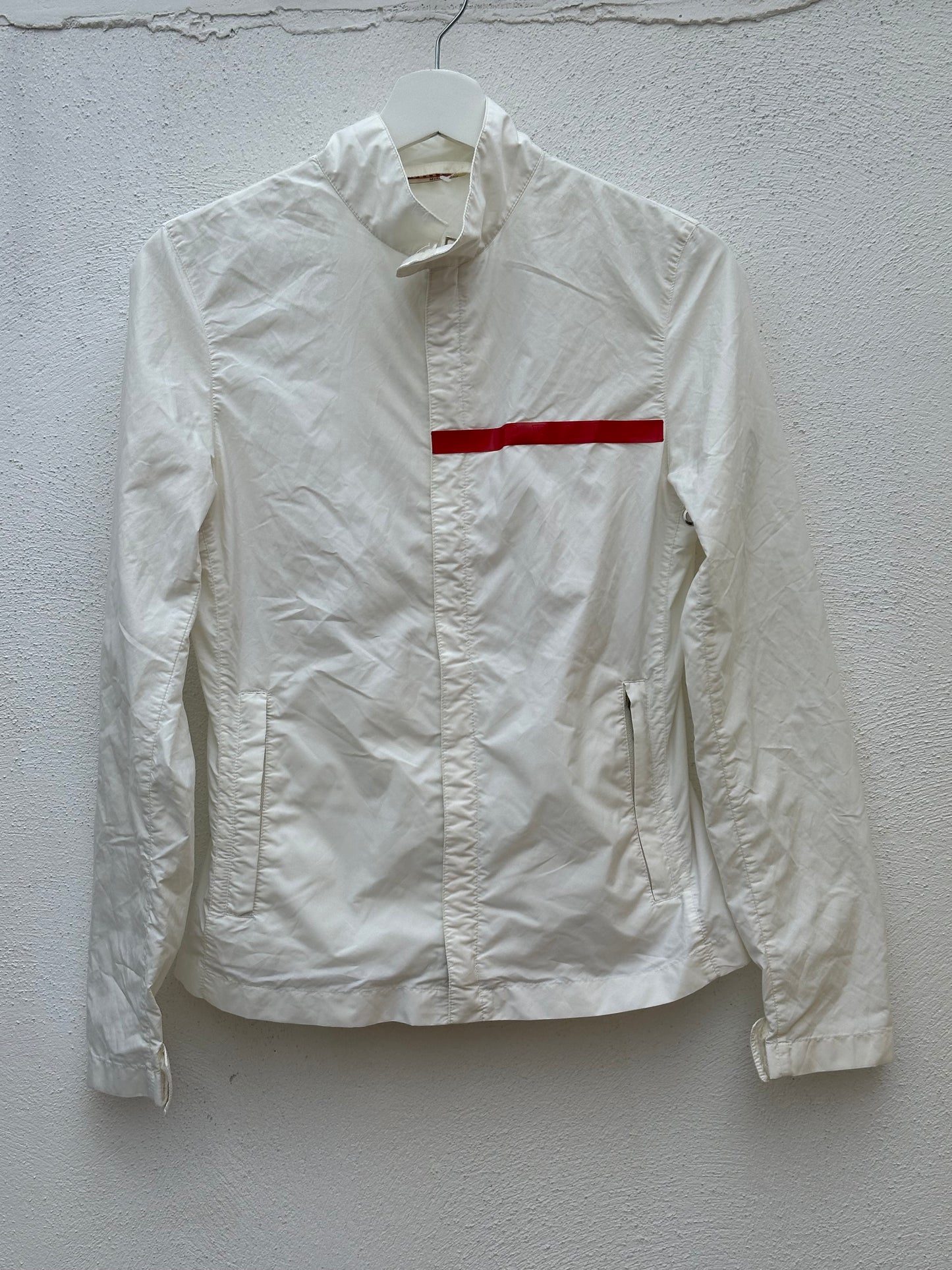 Prada Sport jacket white Size 40 (XS) 'Folds into Bag'