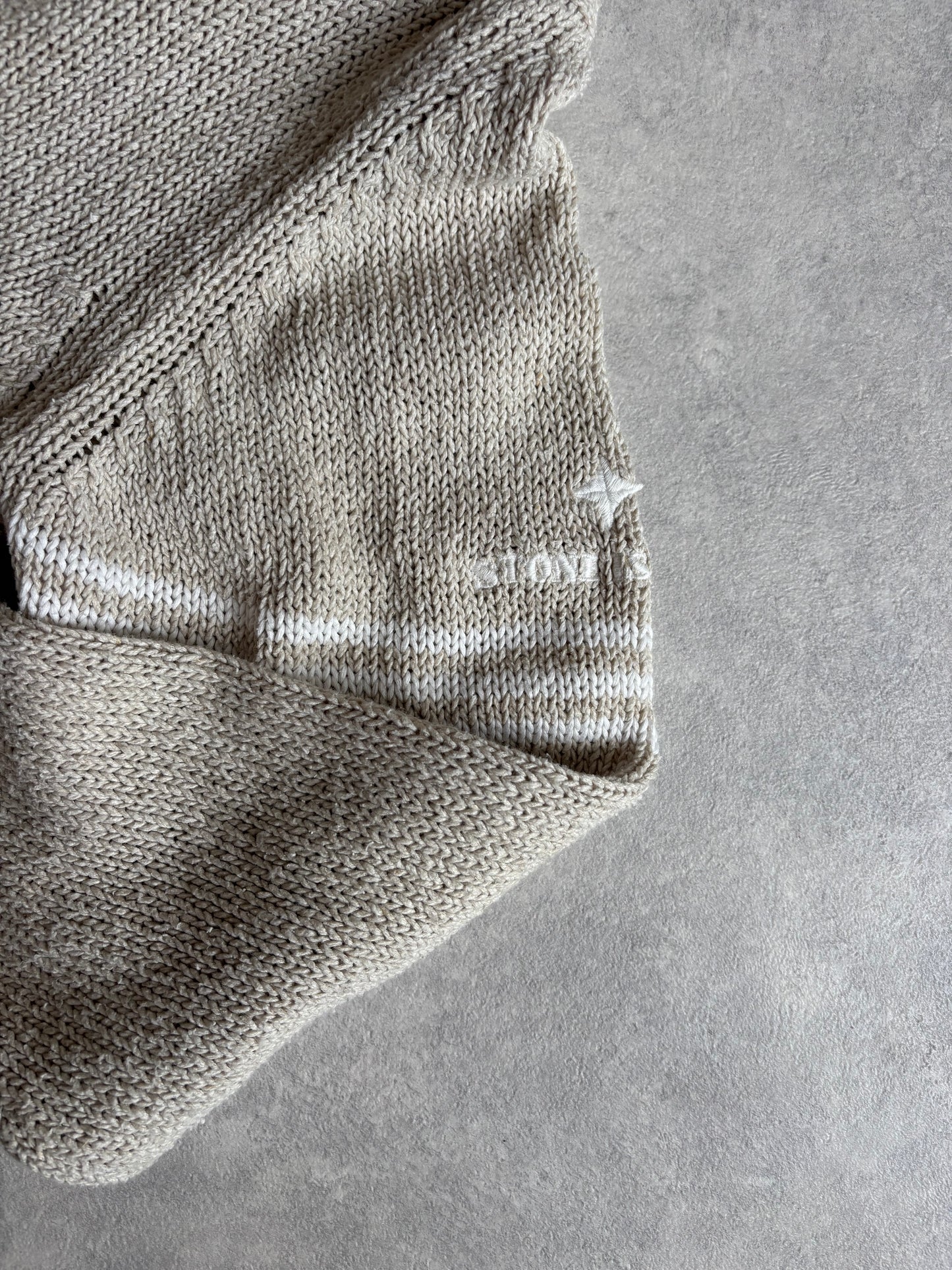 Stone Island Loose-FIt Open KNit V-neck M