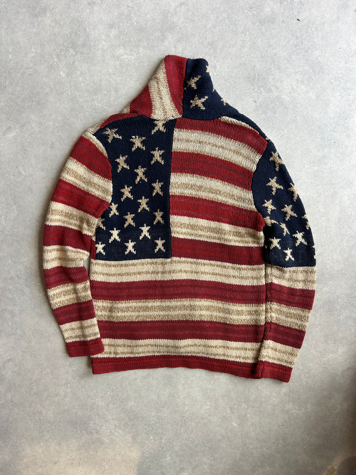 Ralph Lauren Polo Flag Cardigan XL