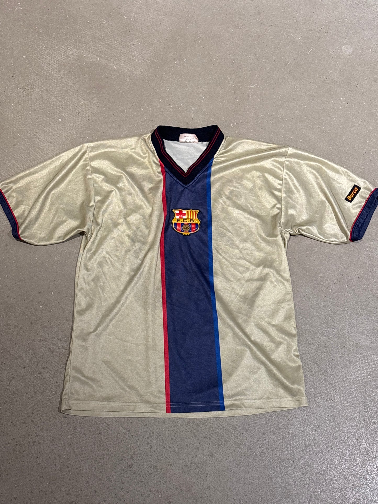 Barcelona 2001-03 'Rivaldo' Jersey M