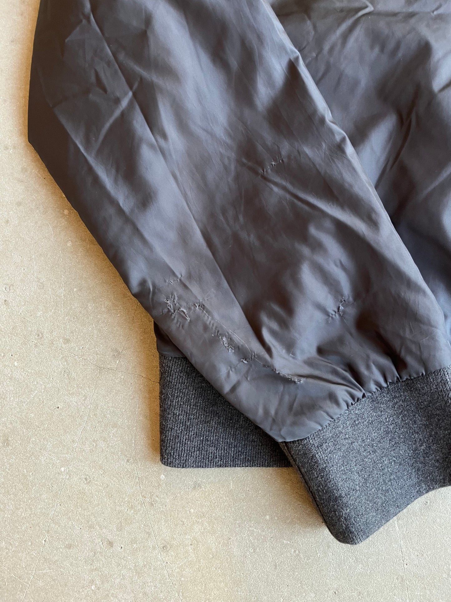 Moncler Hybrid Zip Up Grey Medium