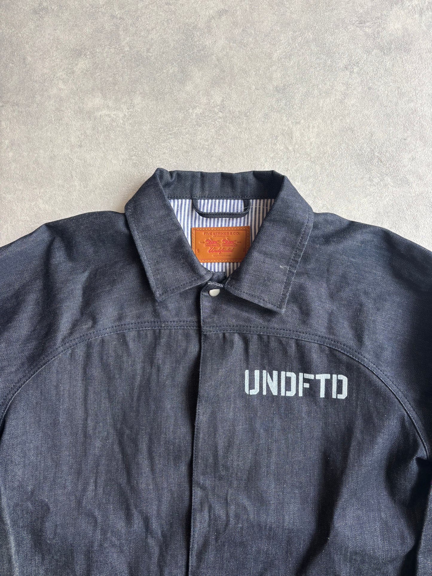 UNDFTD Denim Jacket Selvedge Large