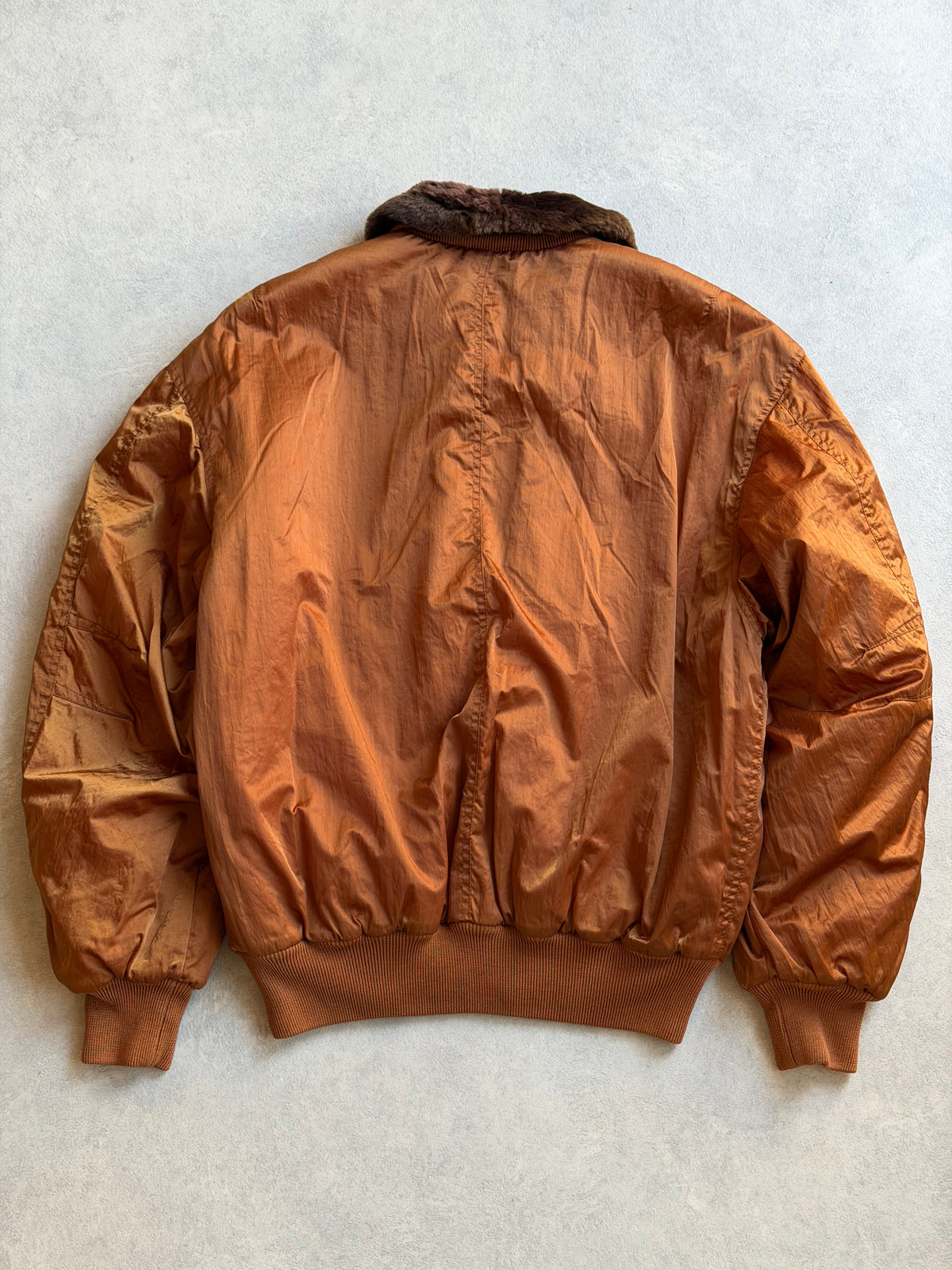 Belfe & Belfe Bomber Jacket Caramel L