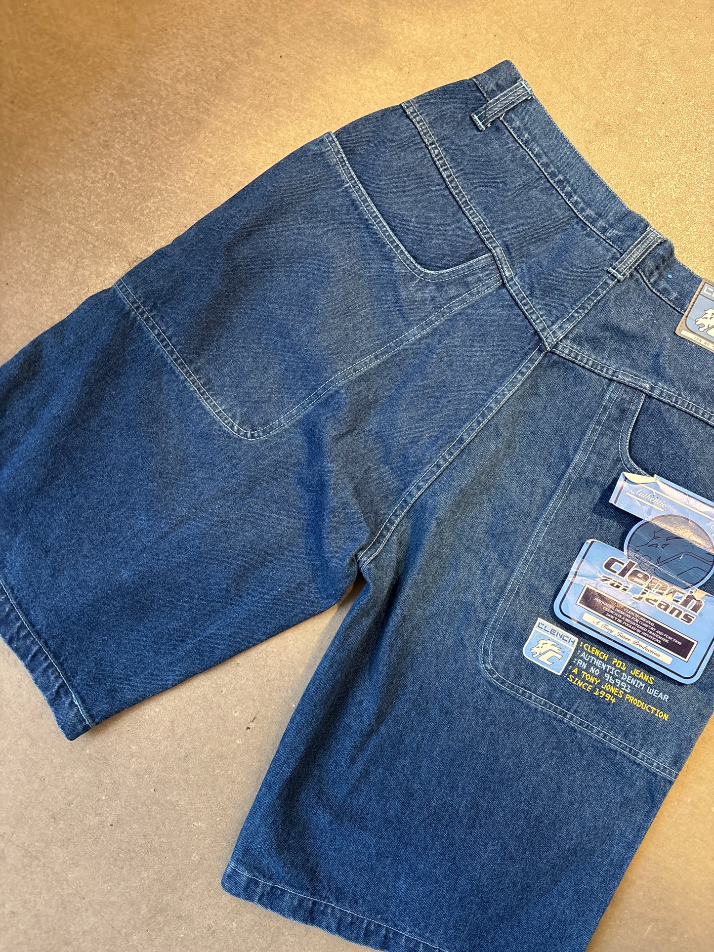 Clench Jorts Blue Jeans W36