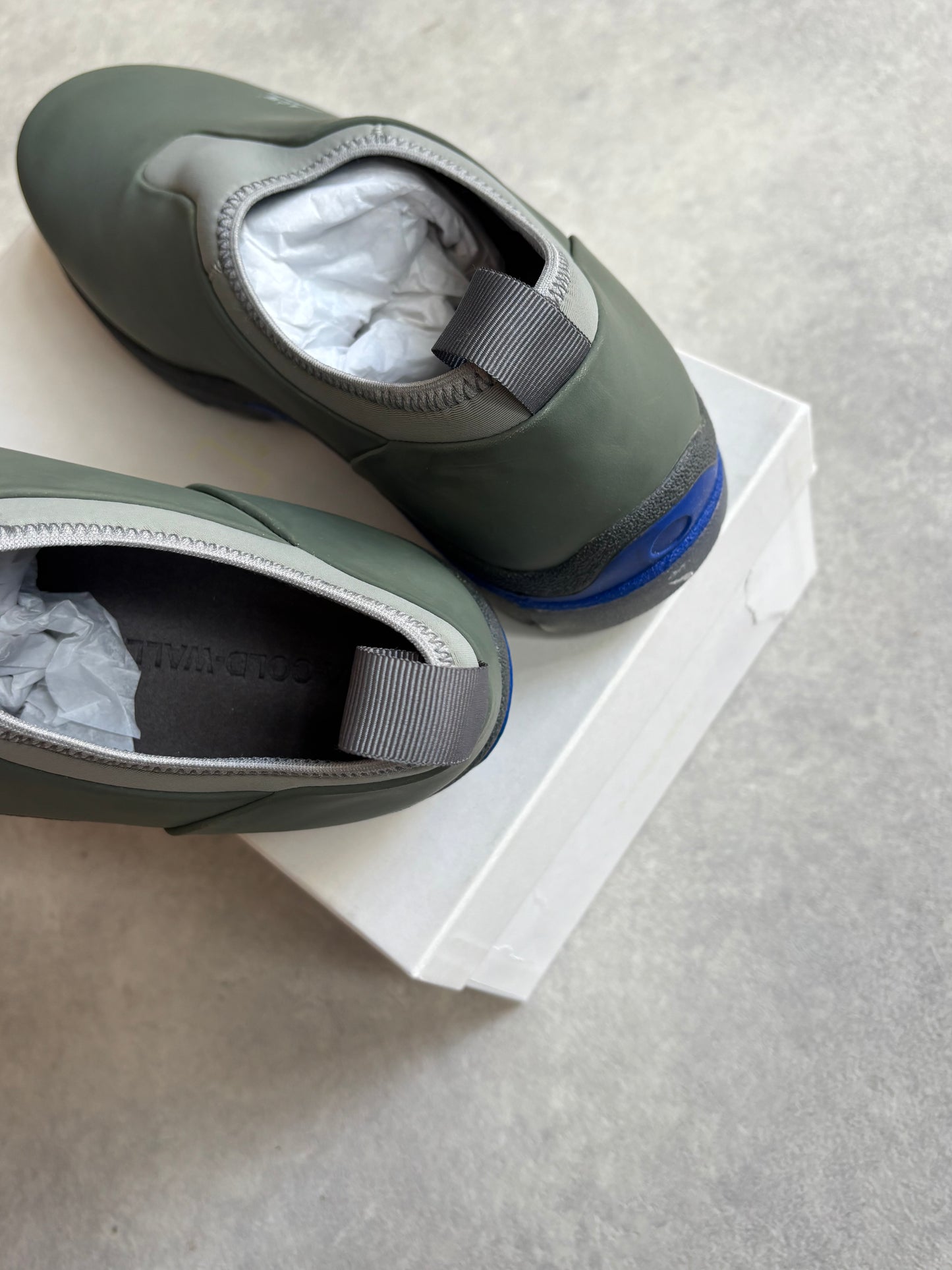 A-COLD-WALL* Dirt Mock slip-on sneakers Grey 45