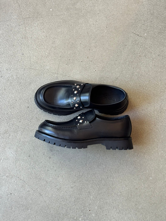 Russell and Bromley Loafer Boot Black 42