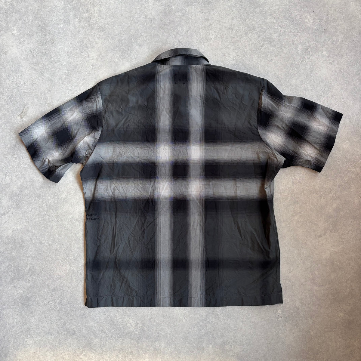 Burberry x Pop Trading Company Half- Zip Shirt Grey XL
