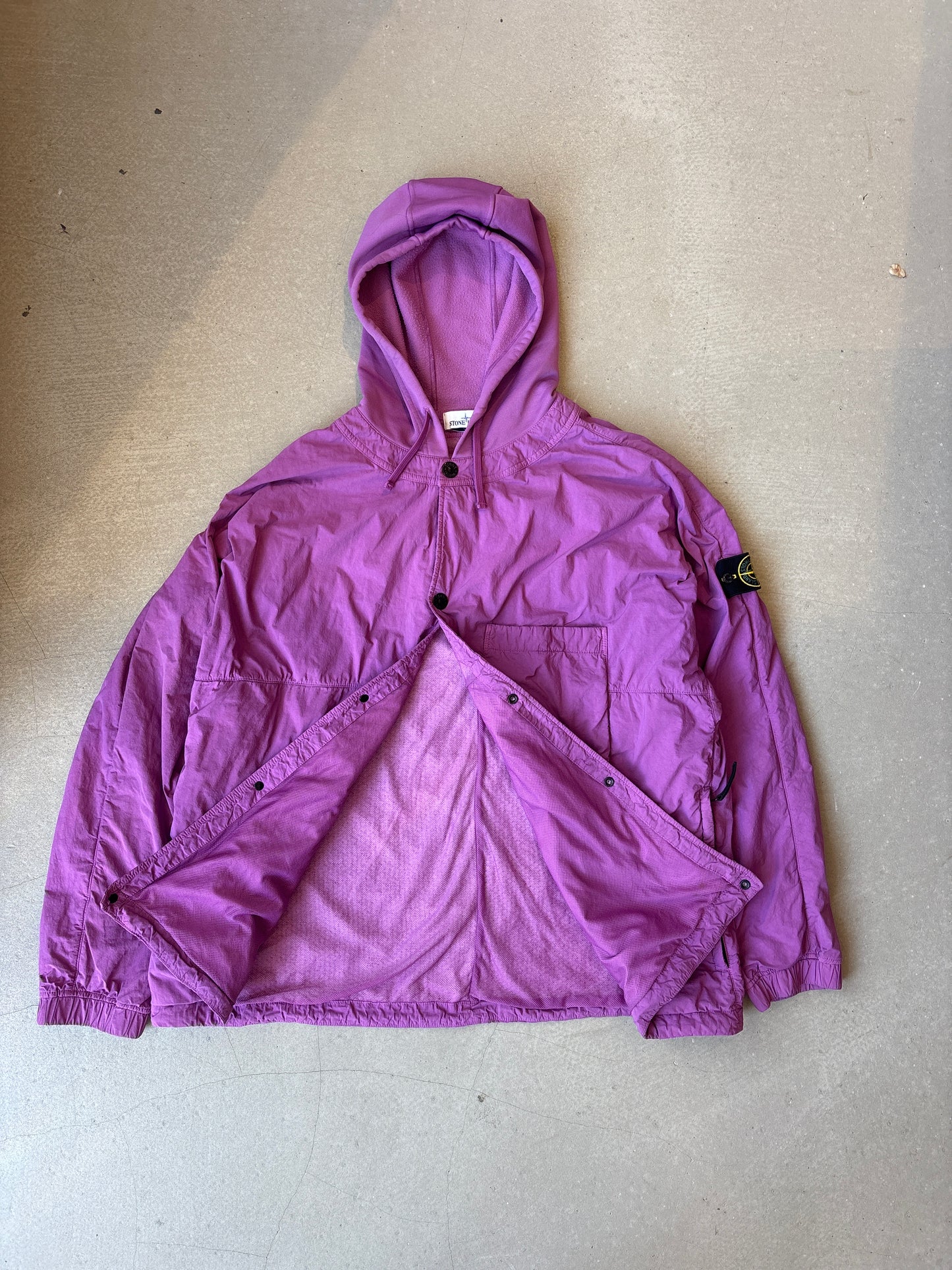 Stone Island Purple Parka XXL