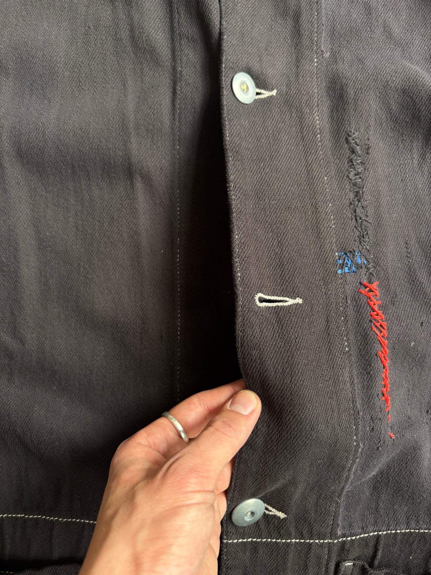 Workwear jacket Black 'By Sannie'