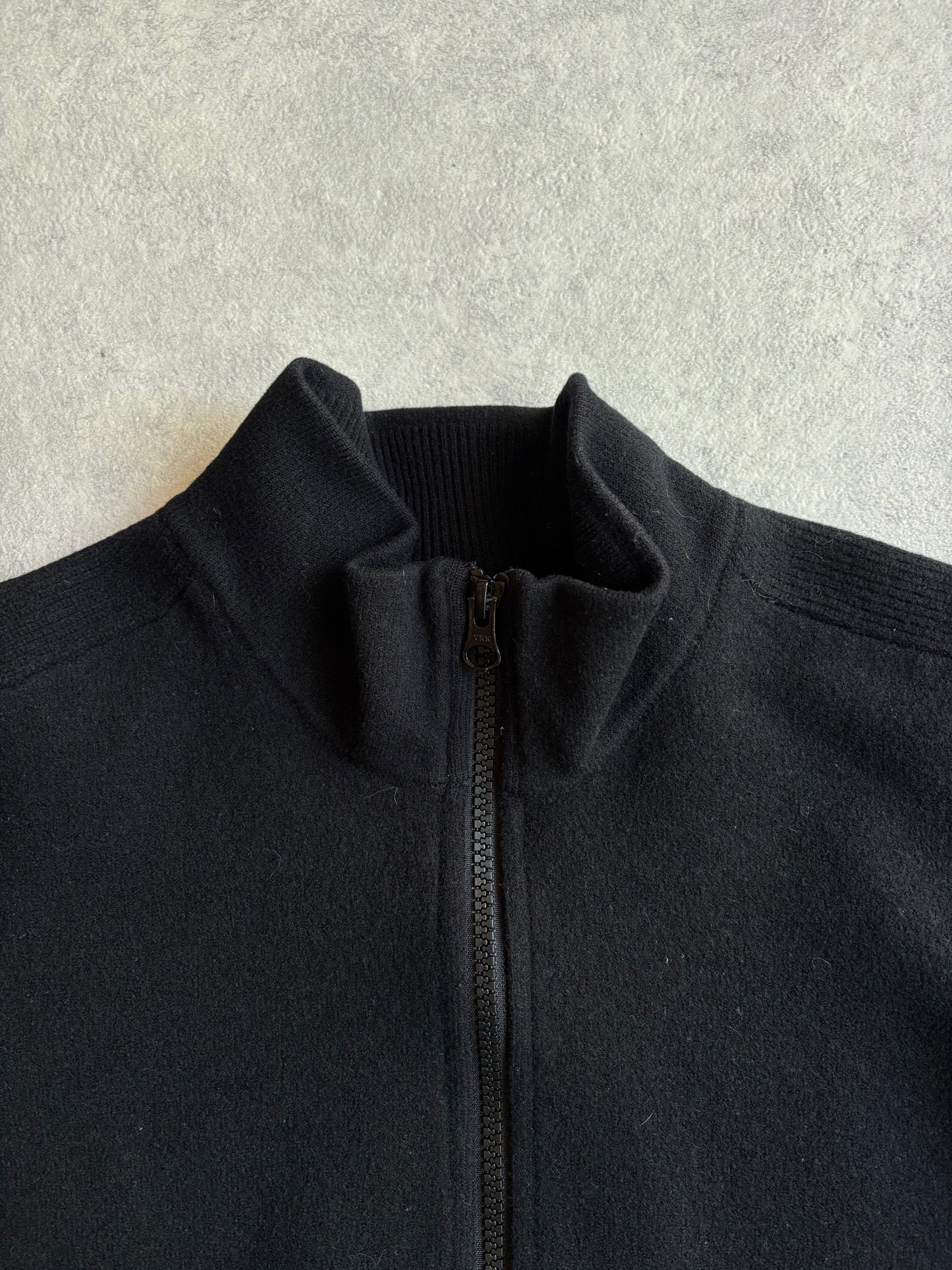 Stone Island Fleece Zip Black Small