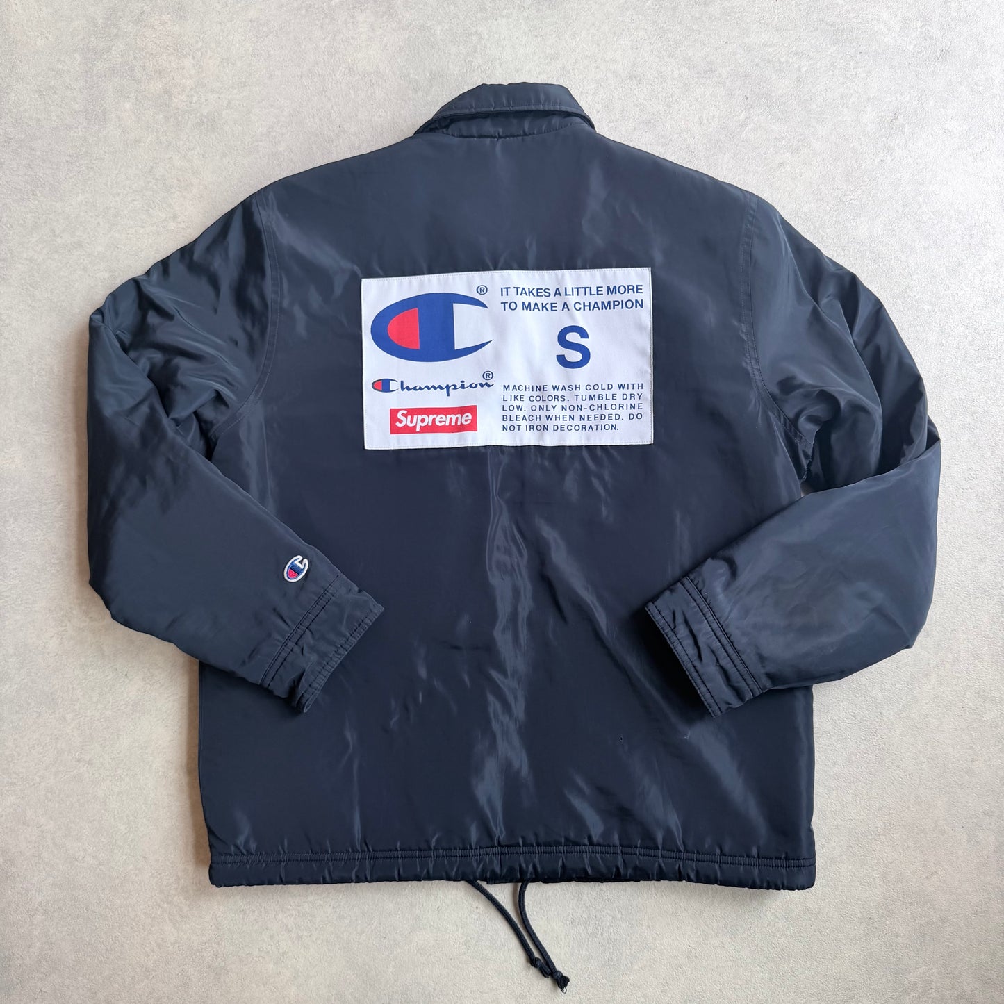 Supreme X Champion Label Coaches jacket S