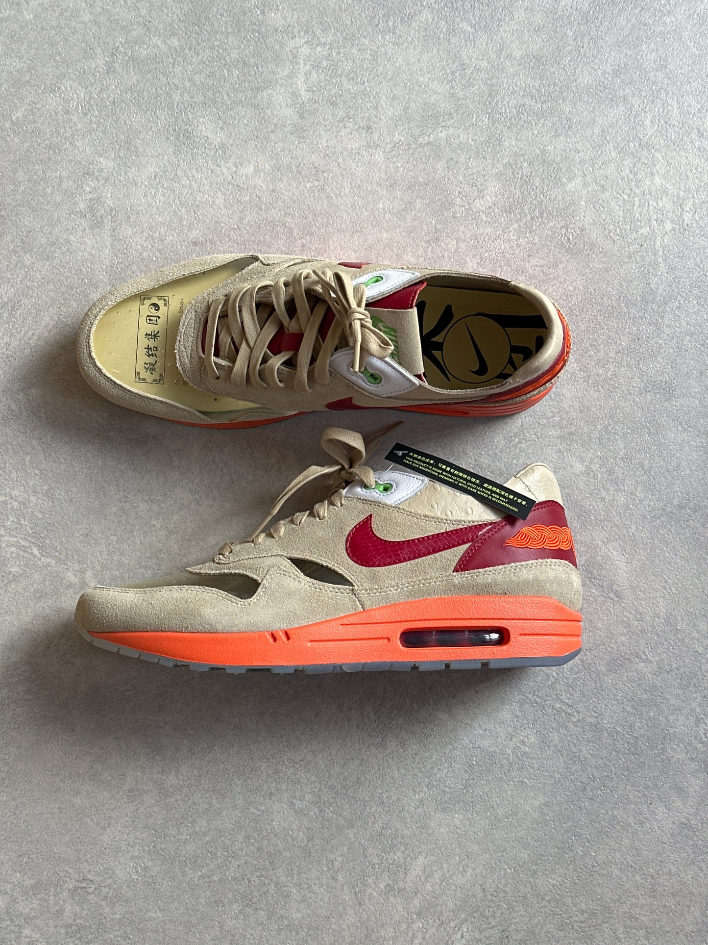 Air Max 1 Clot Size 46/12