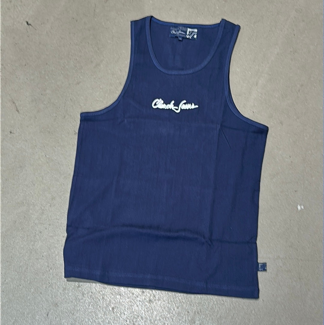 Clench Jeans Tanktop Navy