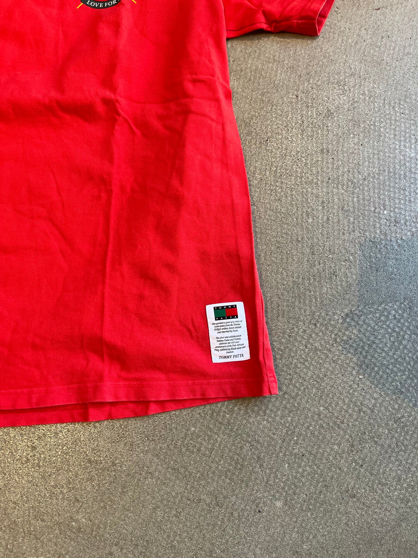 Patta x Tommy Tee Red XL