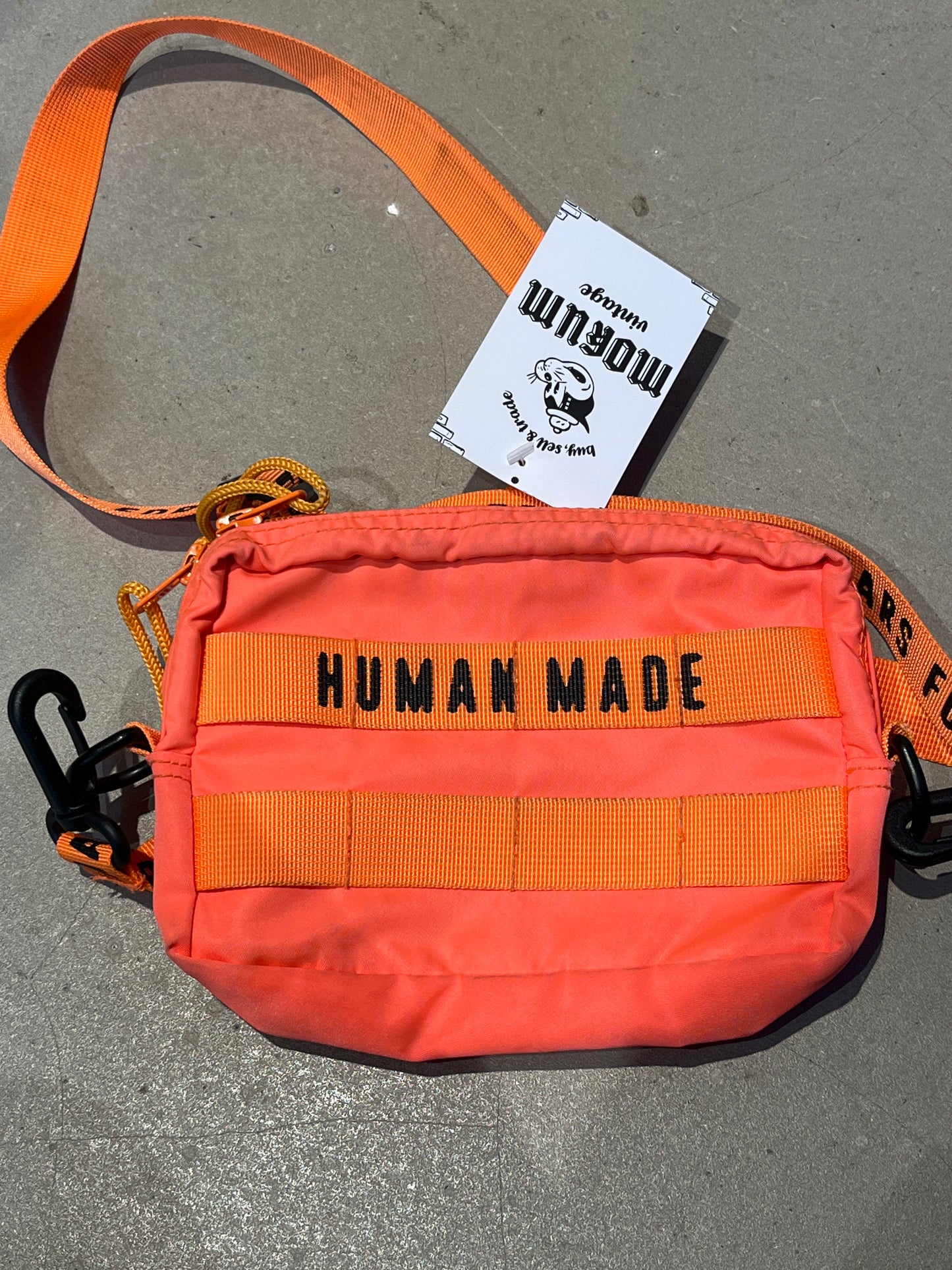 Human Made Shoulder Pouch Orange