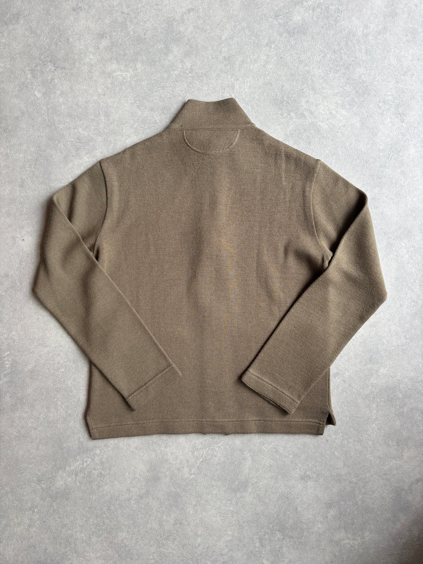 Armani Knitted Zip-up Cardigan M