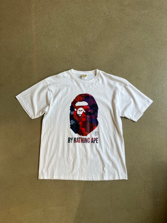 Bape Color Camo White Tee XXL
