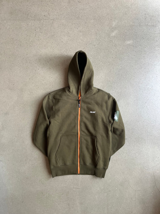 Palace Reversible Vest Hood The Deep Green M
