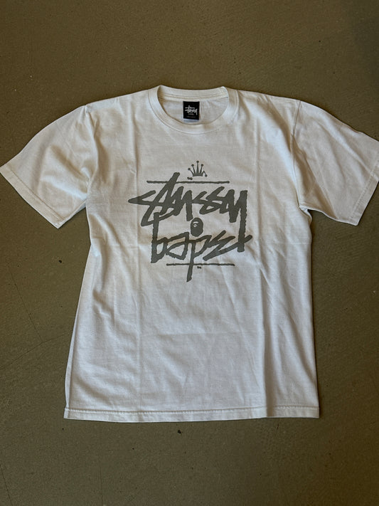 Stussy X Bape Tee Size Small