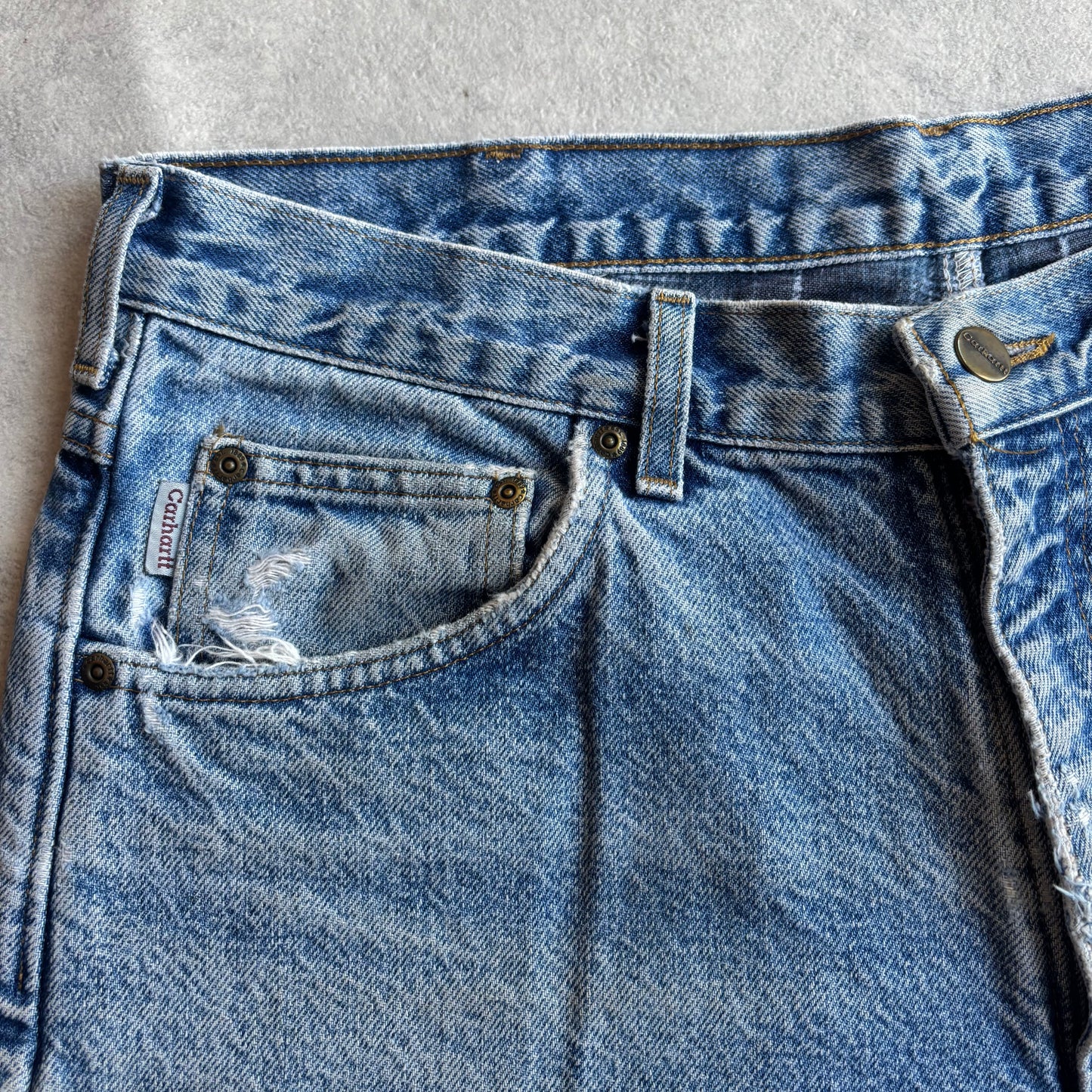 Carhartt Lined Workwear Jeans Made in USA