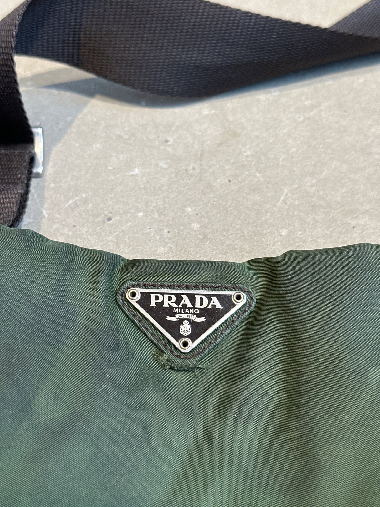 Prada Tote Bag Green