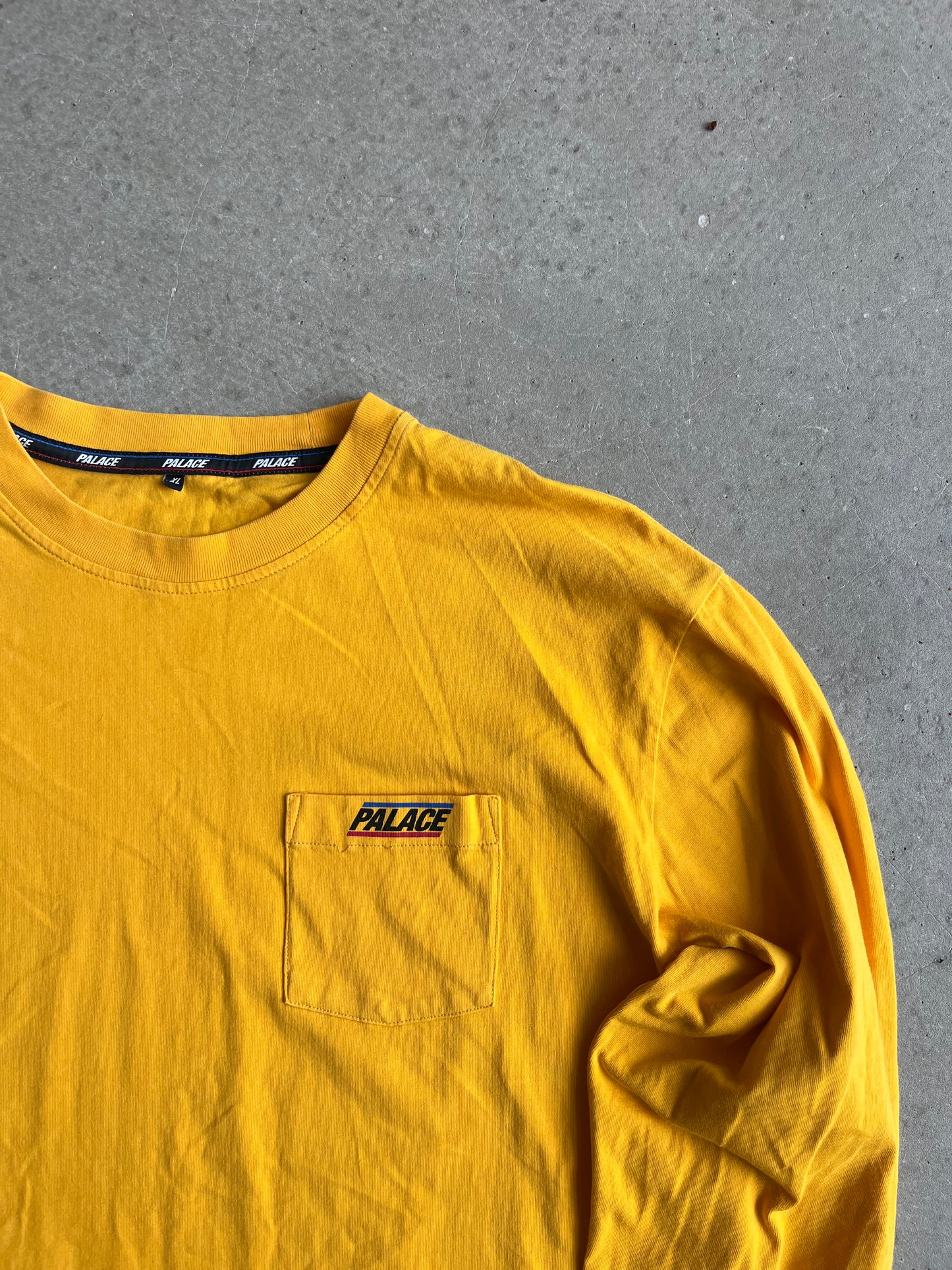 Palace Pocket Tee Yellow XL