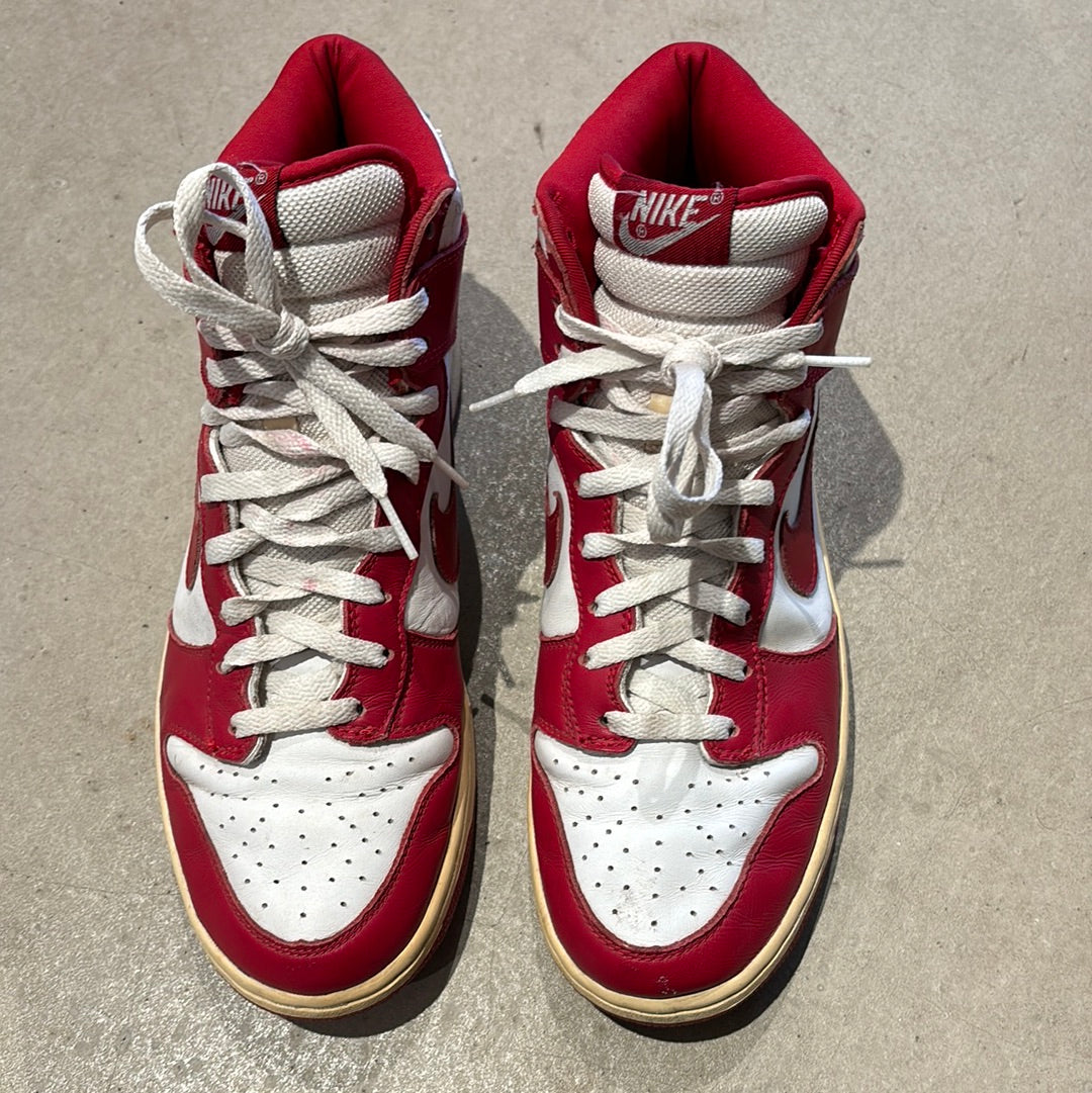 Nike Dunk High Varsity Red White 44