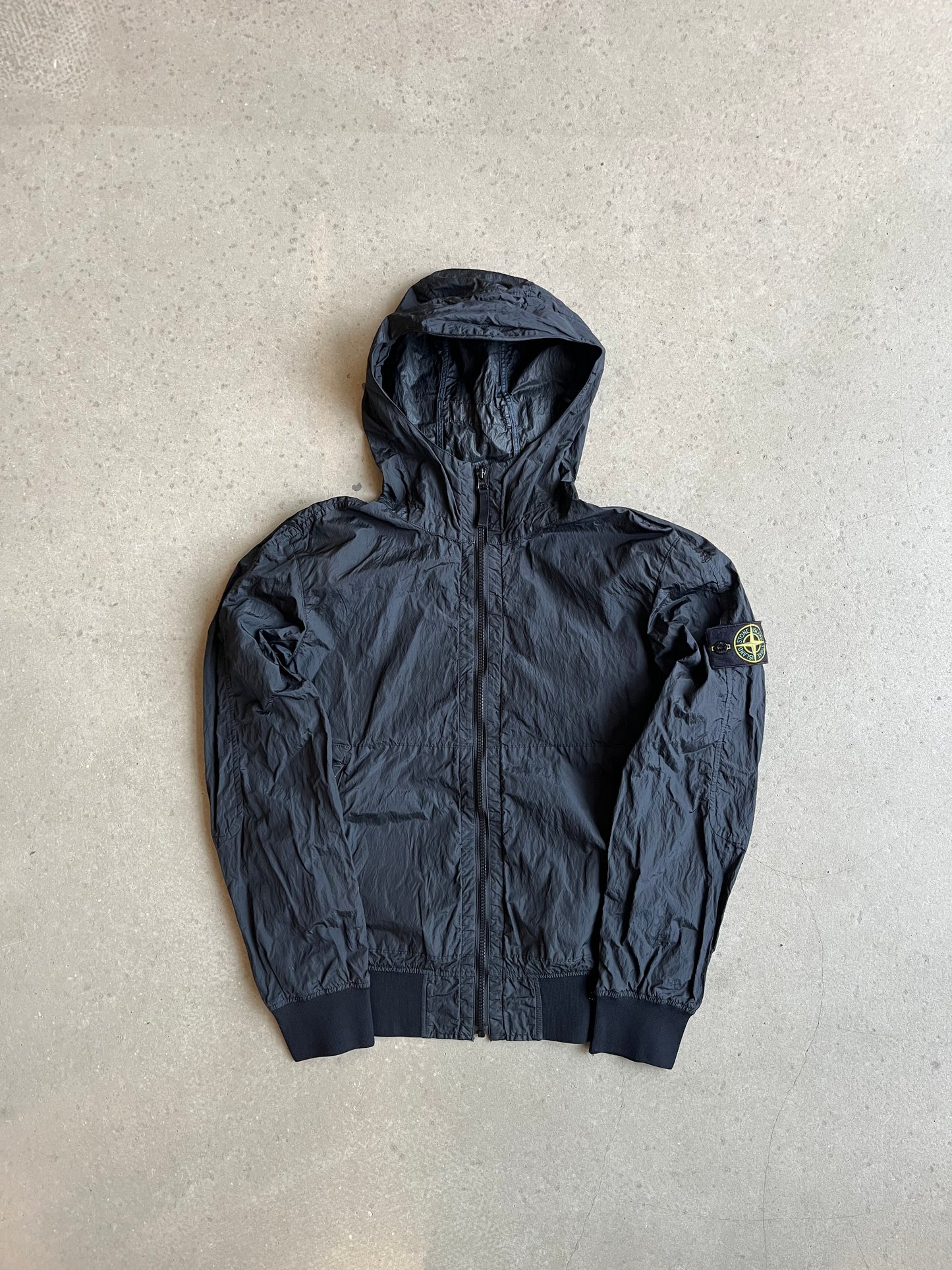 Stone Island Nylon Metal Watro Windbreaker Black Small