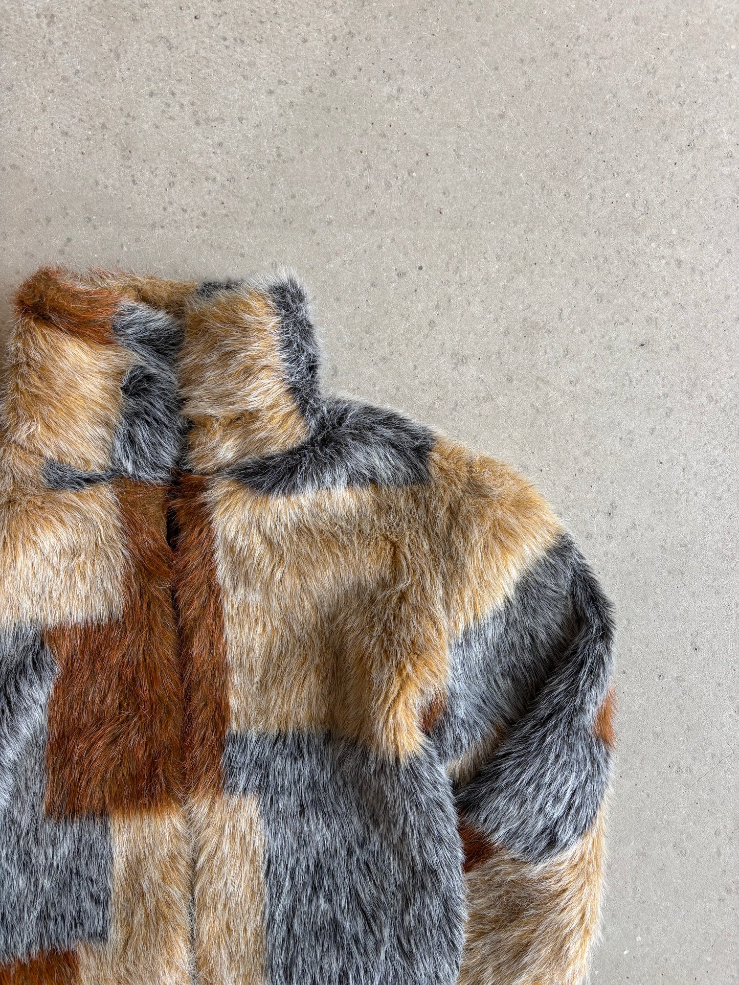 Vintage Orsay Cropped Fur Coat XS