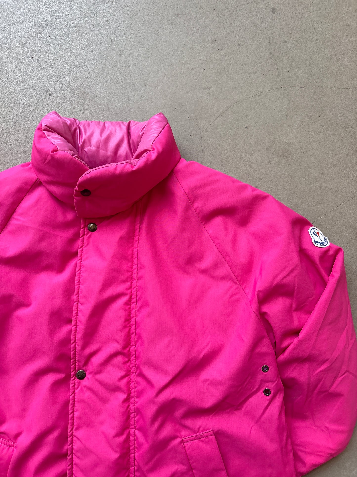 Moncler Down Parka Pink L