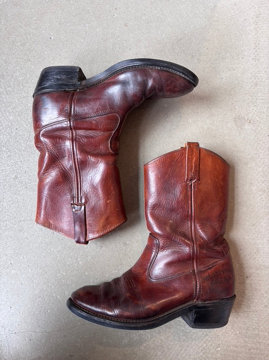 Men Boots Brown The American Hobo 'Made in USA' 43/44