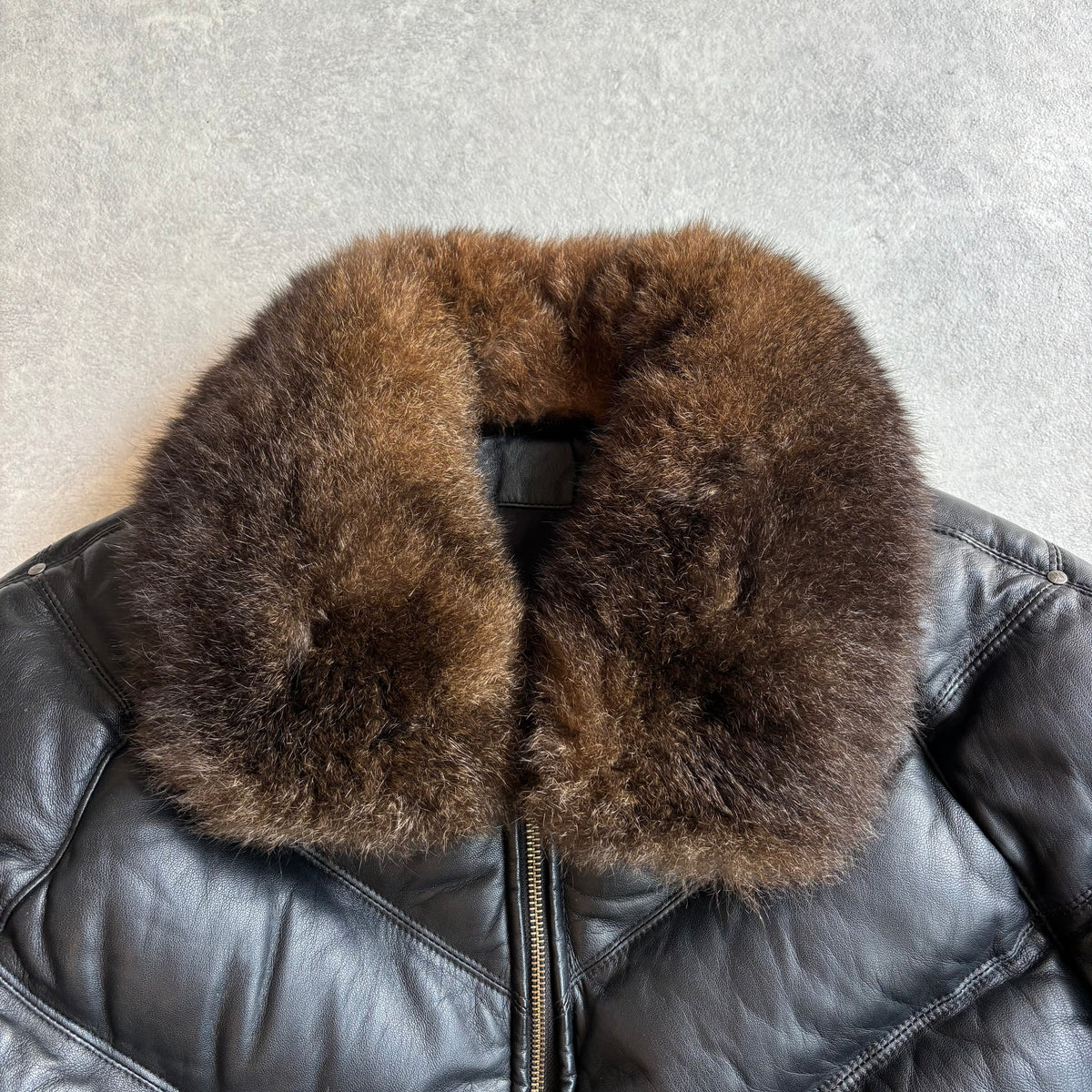Double Goose Leather V-Bomber XL