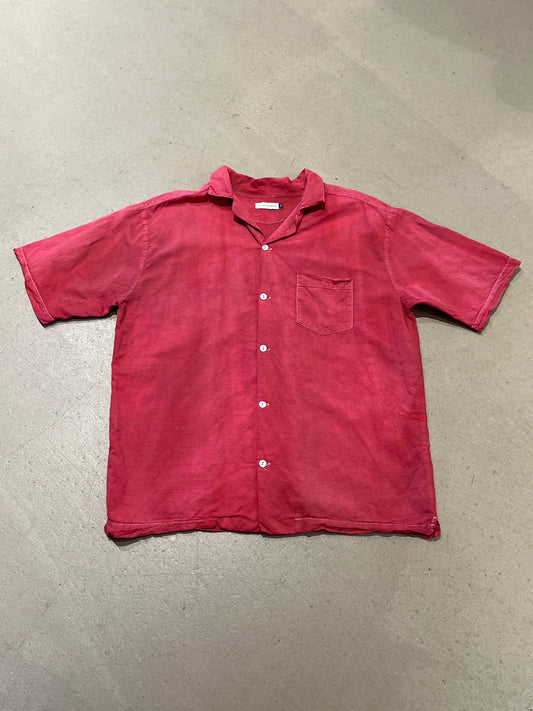 Pop Trading Company Dotted Overshirt Red XXL