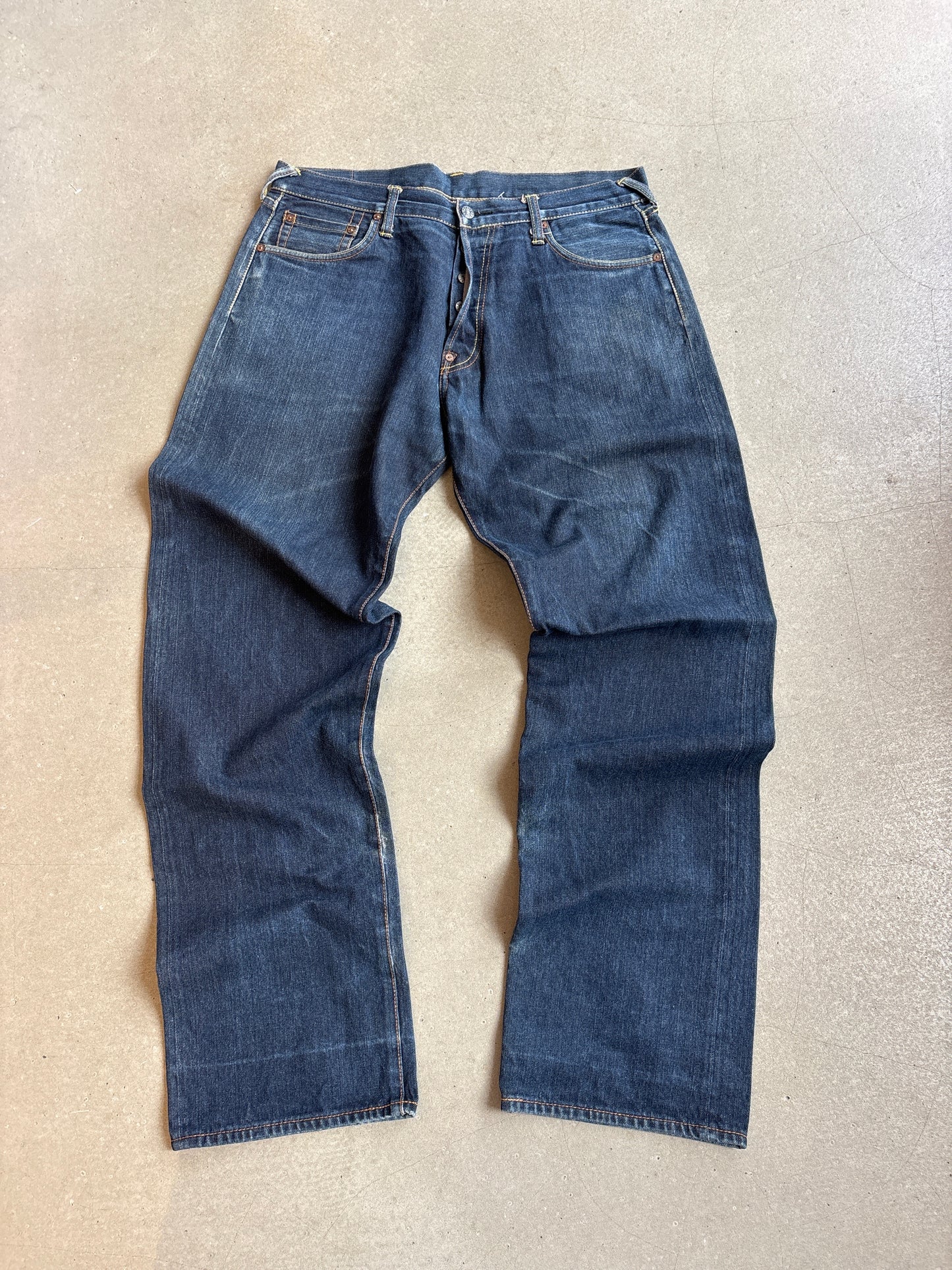 Evisu No. 2 Jeans Size 36 Brown Logo
