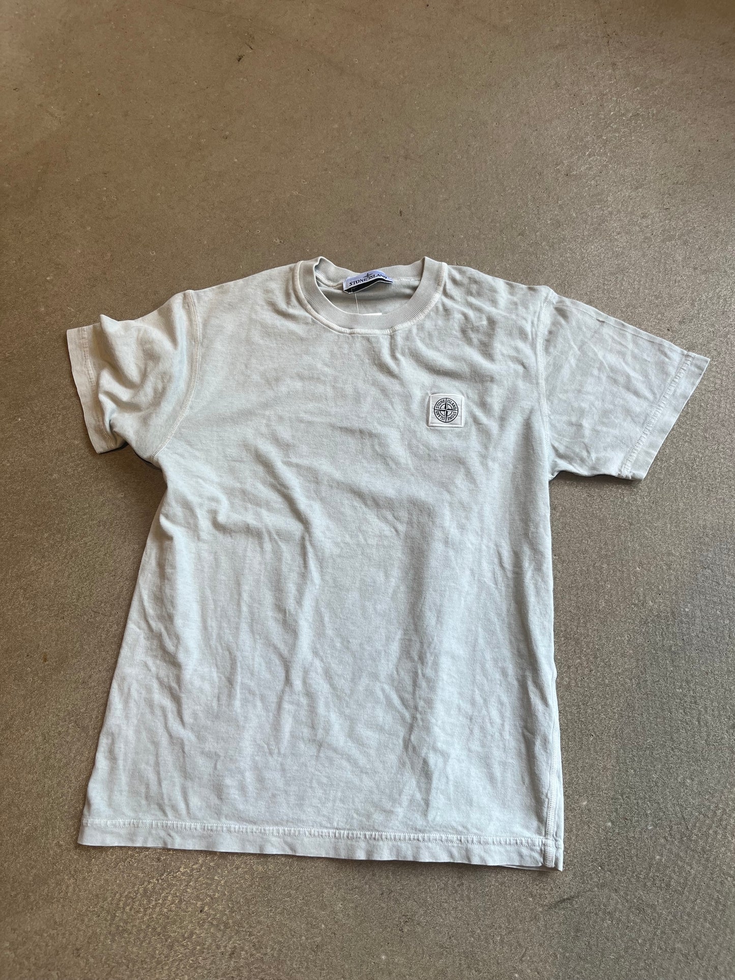 Stone Island Mini Logo Tee White Small