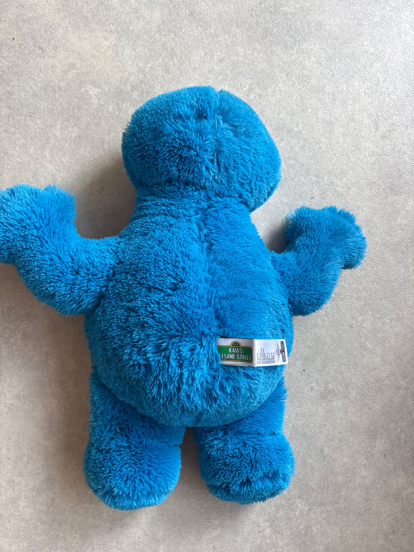 KAWS Sesame Street Uniqlo Cookie Monster Plush Toy