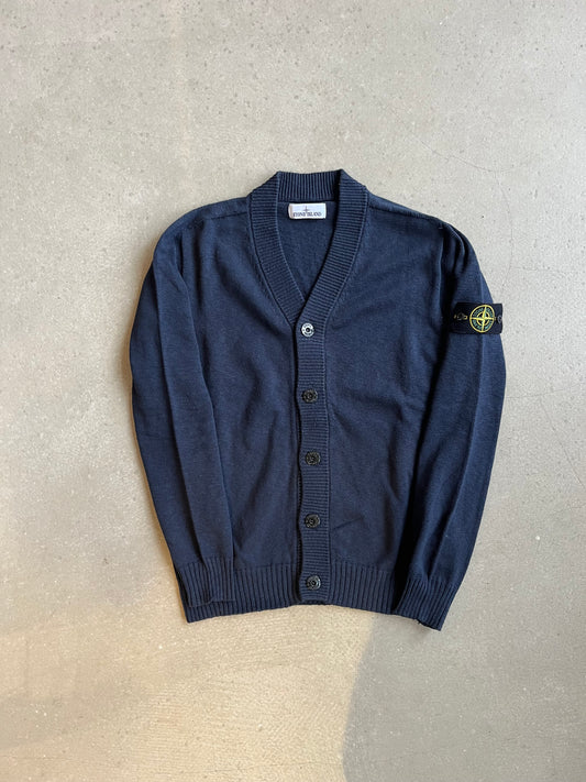 Stone Island Knitted Cardigan Navy Medium