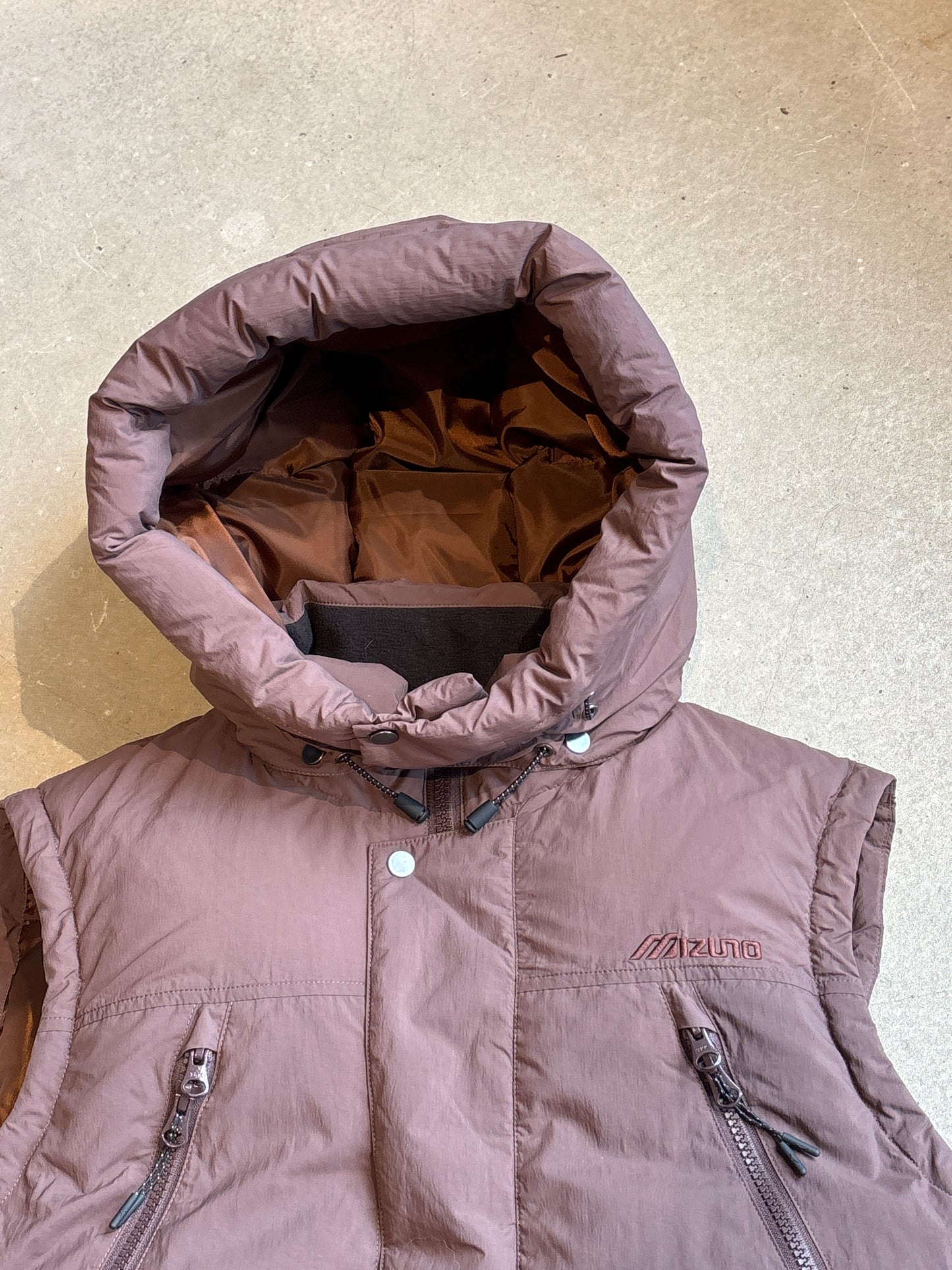 Mizuno Bodywarmer Brown Large