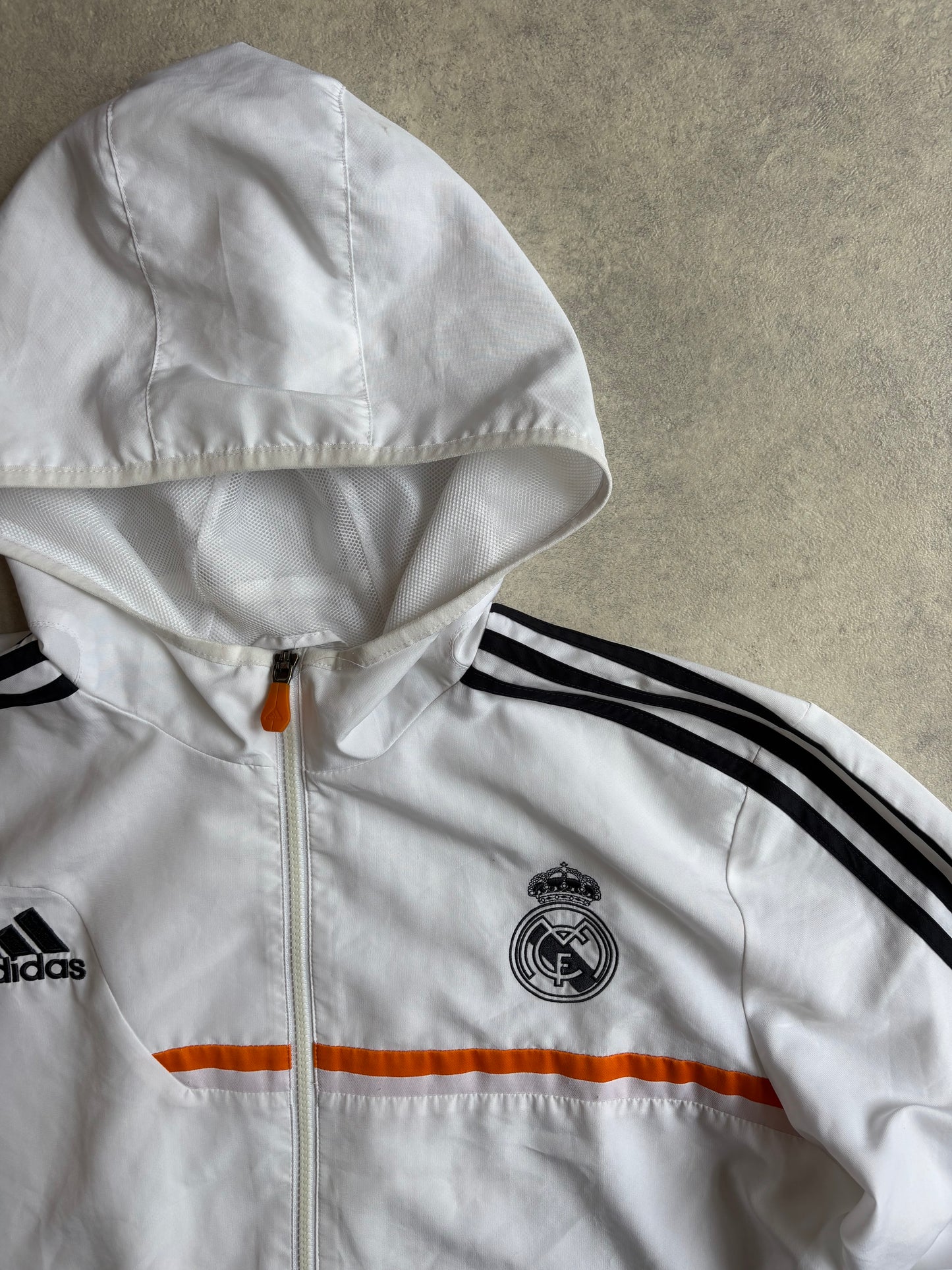 Adidas x Real Madrid Hooded Track Jacket L