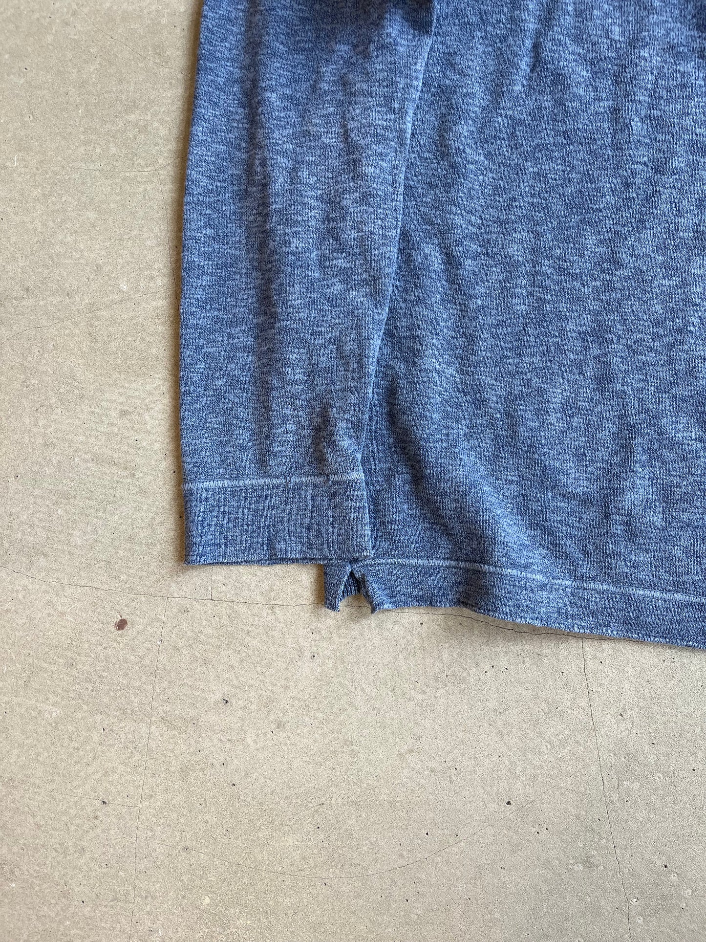 Stone Island Polo Longsleeve Blue Large