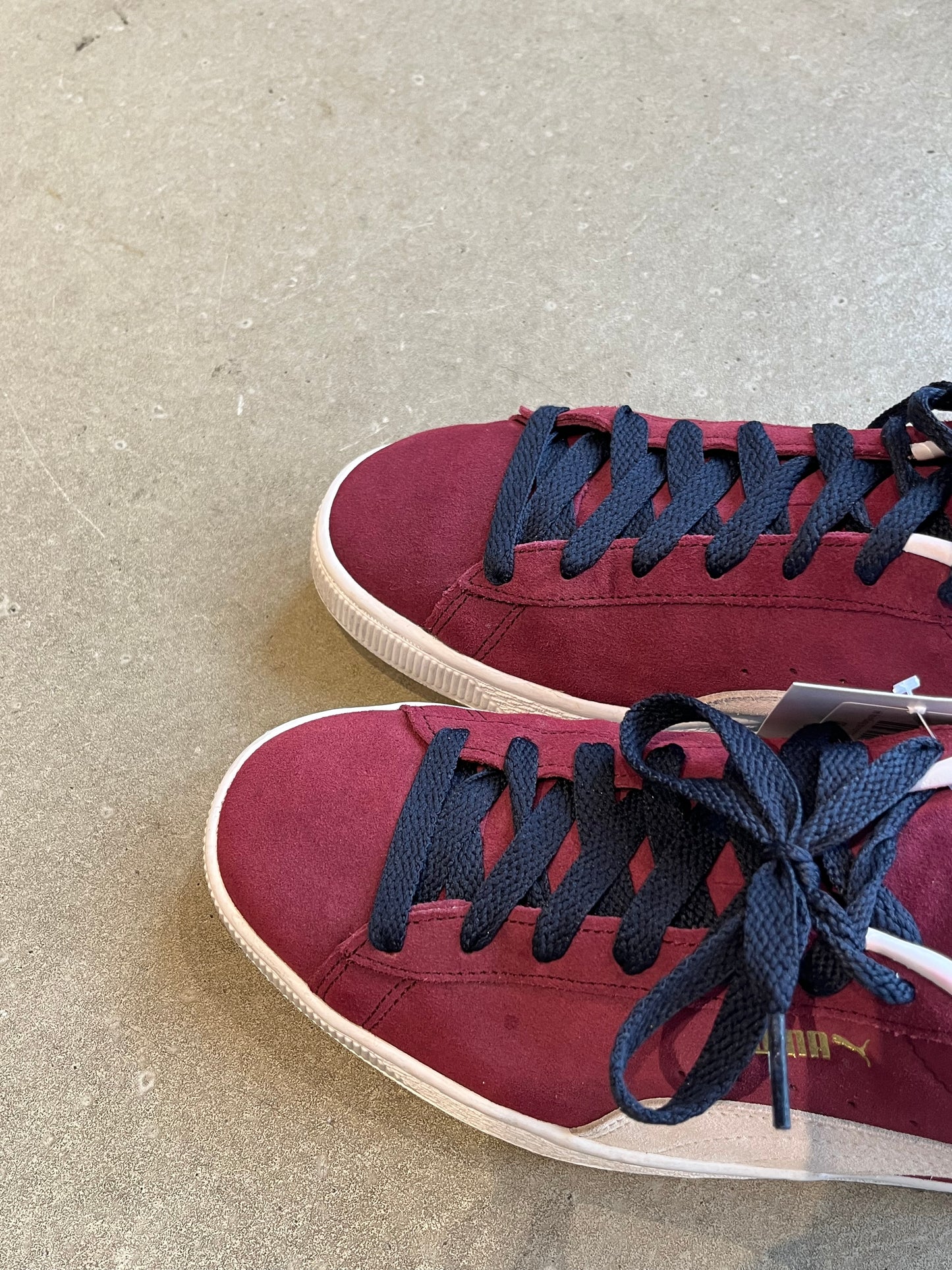 Puma Suede JJJJound Burgundy 44