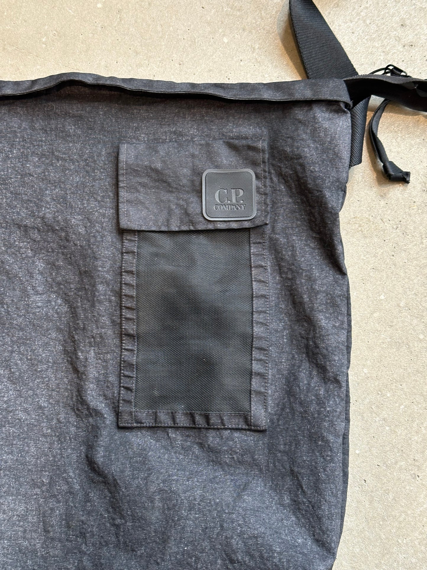 C.P Company Metropolis Woven Bag Black Grey