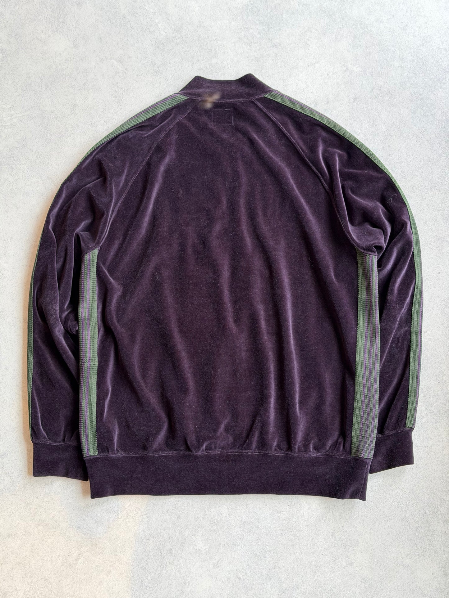 Needles Velour Purple Jacket Size Large