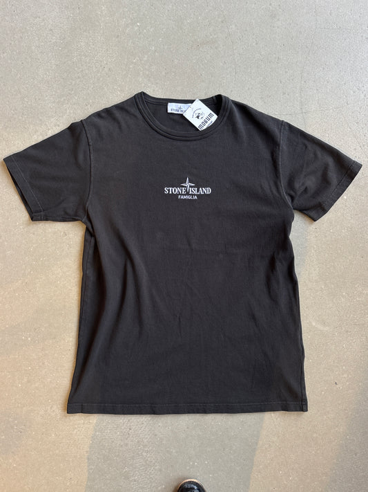 Stone Island Famiglia Tee Black Size XL