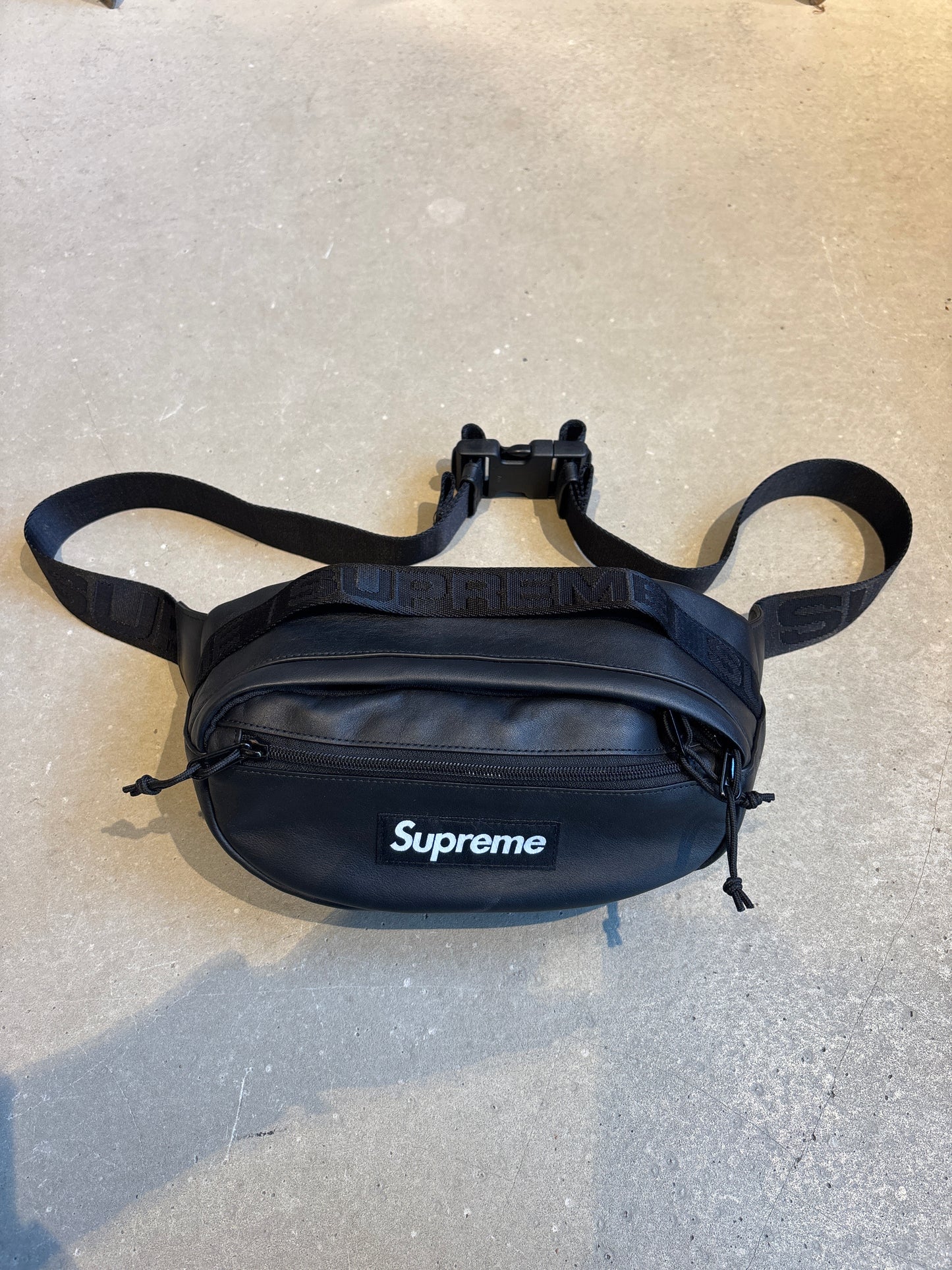 Supreme Leather Waist/Shoulder Pouch