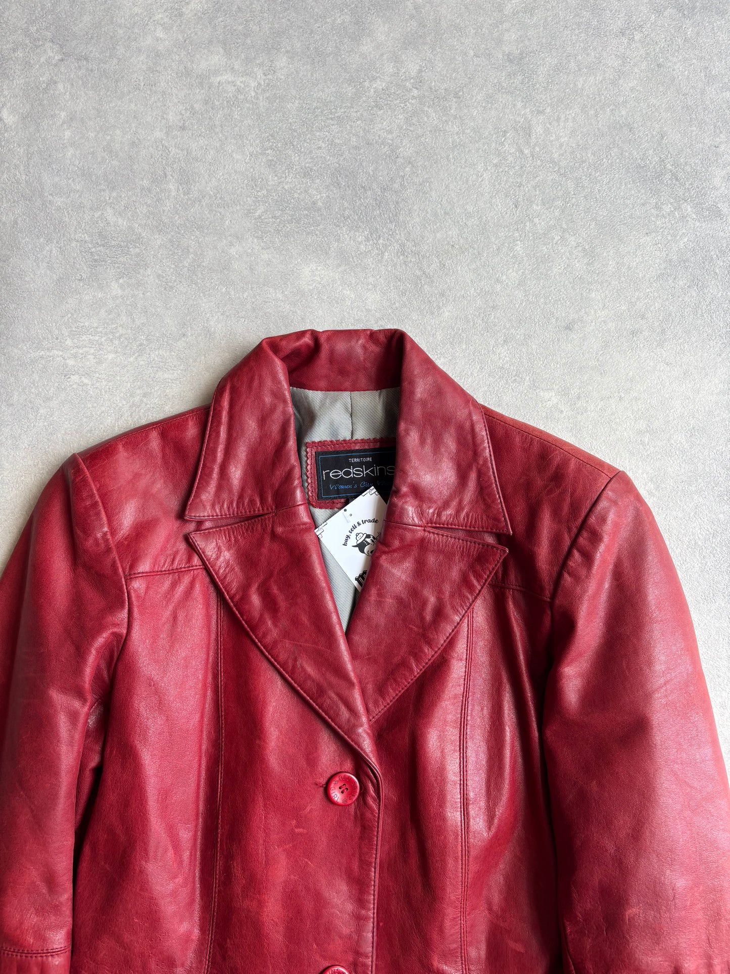 Redskins Leather Jacket Medium  (Women)