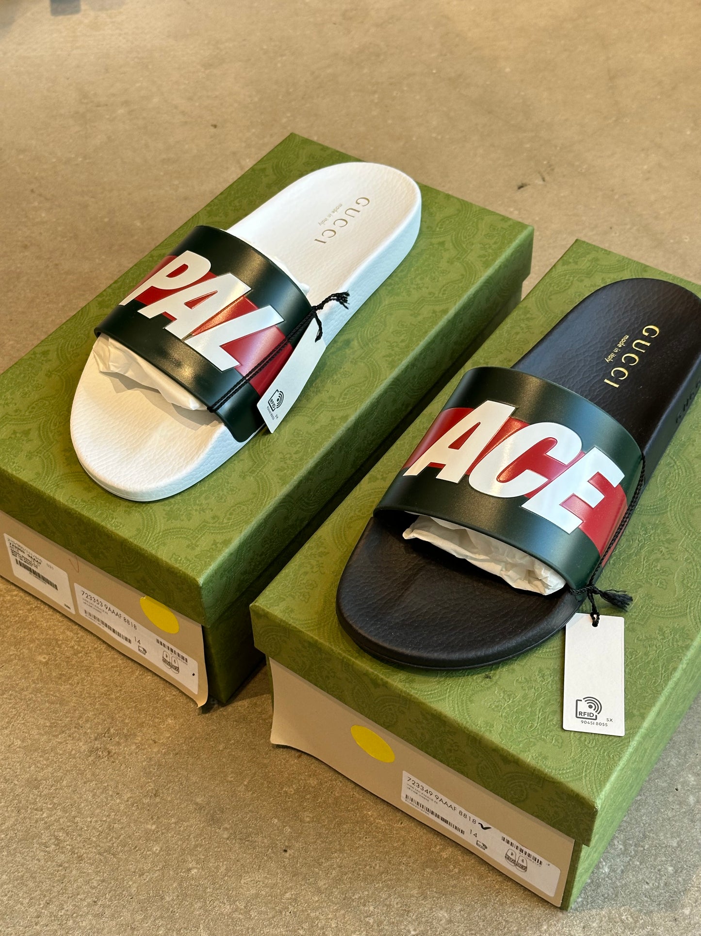 Palace X Gucci Slides 47.5